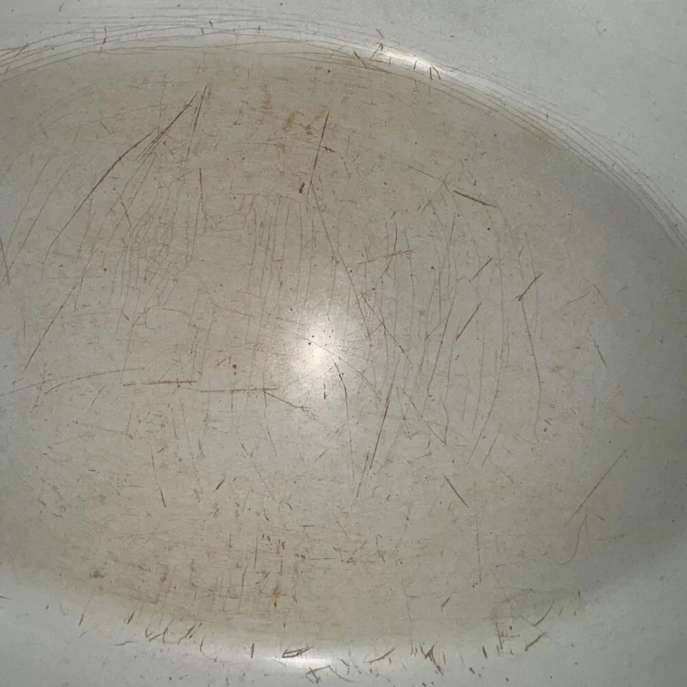 Descoware‎ 14-D Oval Enameled Cast Iron Au Gratin Baking Dish Pan FE Belgium